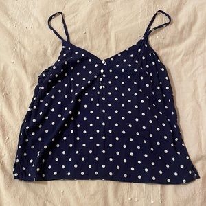 Old navy polka dot tank top